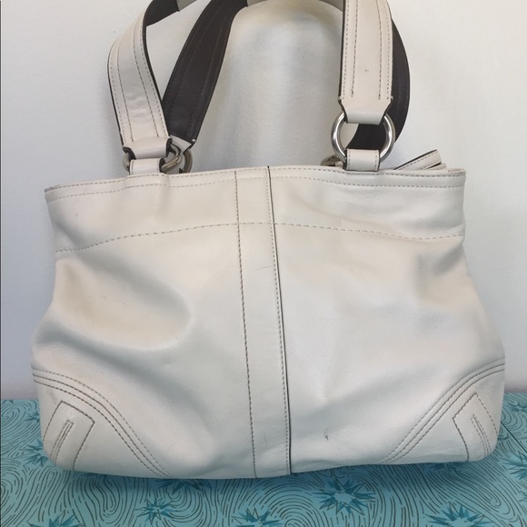 COACH Cream handbag - Picture 2 of 8